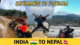 KATHMANDU TO POKHARA ON BIKE | NEPAL BIKE RIDE 2025 | Ultimate Nepal Adventure | BMWG310GS