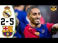 Real Madrid vs Barcelona 2-5 All Goals & Highlights 2025