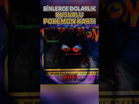 Binlerce Dolarlık Kusurlu Pokémon Kartı!