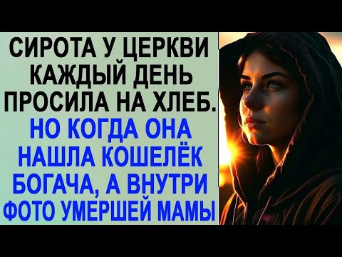 Сирота каждый день просила на хлеб  А когда она нашла кошелёк миллионера и увидела фотографию