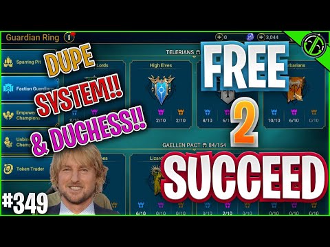 DUPE SYSTEM IS HERE! Let's Check It Out! Also, My Duchess Kinda Thicc | Free 2 Succeed - EPISODE 349