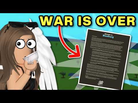 The Bloxburg WAR is OVER! *NEWS*