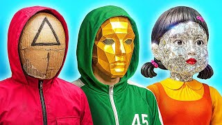 تحدي الطلاب الجديد 123 GO! في لعبة الحبار! من سينجو من المدرسة؟ 🎒😱