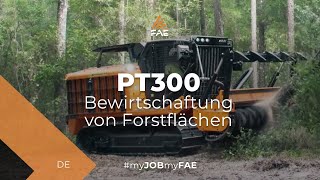 FAE PT300: Das vielseitige Raupenfahrzeug für alle Forstarbeiten