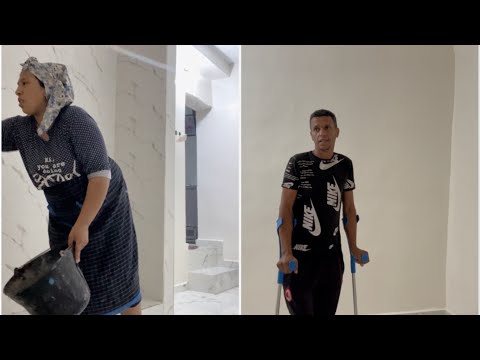 النتيجة النهائية ديال البيت من بعد الصباغة كتحمق مشاء الله 🤲وخا تمارة النتيجة كتستاهل