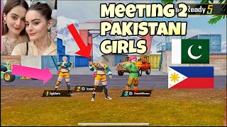 I met this 2 Pakistani girls in PUBG MOBILE