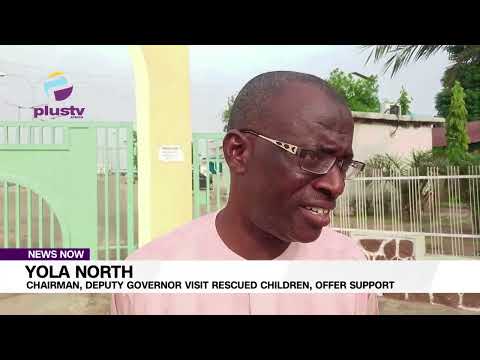 Yola North Chairman, Deputy Governor Visit Rescued Children, Offer Support