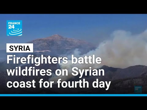 YouTube video thumbnail: Turkey, Jordan Send Firefighters to Syria as Wildfires Burn for Fourth Day
