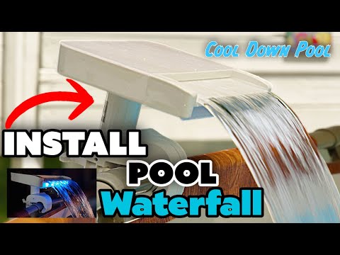 How To Install Pool Waterfall Intex Bestway Easy Simple