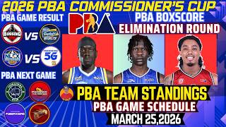 PBA LATEST TEAM STANDINGS MARCH 22,2026|PBA BOXSCORE|PBA GAME RESULT|PBA GAME SCHEDULE MARCH 25,2026