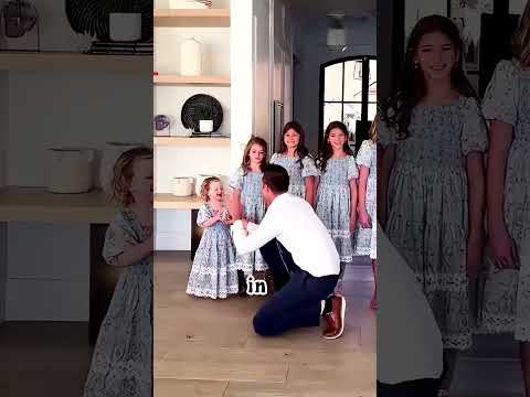 After having five daughters, they finally had a son!