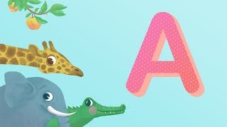 Letter A video for kids