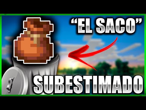 ✅ EL SACO COMO USARLO! LA GUIA DE UN ITEM SUBESTIMADO DE MINECRAFT 😏