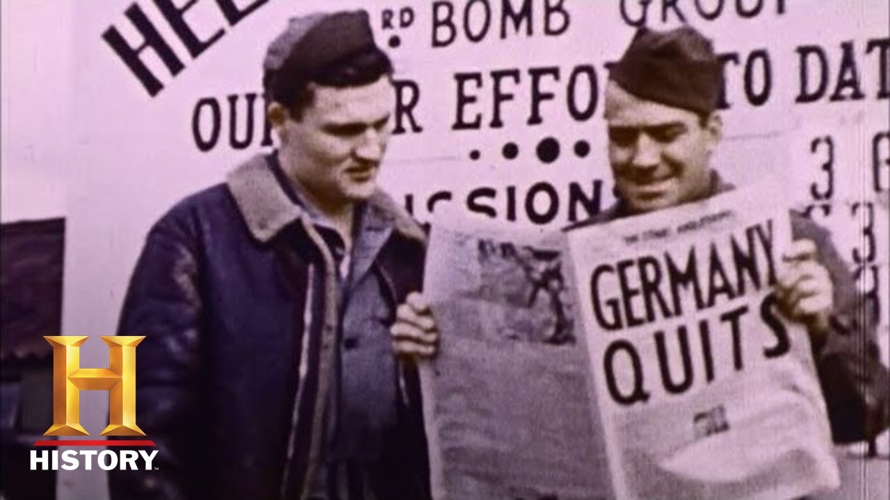 WWII in HD: VICTORY IN EUROPE: VE Day Celebrated Across the Globe, 5/8/45 - History