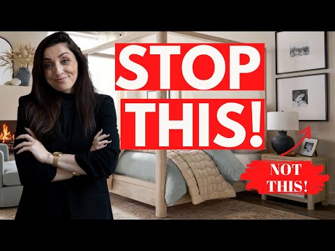 Decor Mistakes you are STILL Making in your bedroom + EASY FIXES!