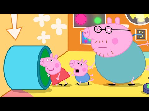 Peppa Pig Finds a SECRET Tunnel 🤐 | Peppa & George: Soft Play Maze | Tales | Full Episodes | Cartoon