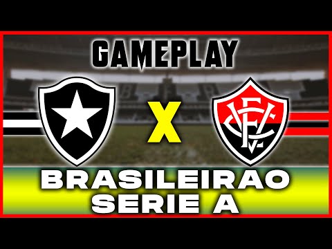 Botafogo x Vitória AO VIVO HOJE CAMPEONATO BRASILEIRO SÉRIE A 14ªRODADA 16/07/2025 PES 2021