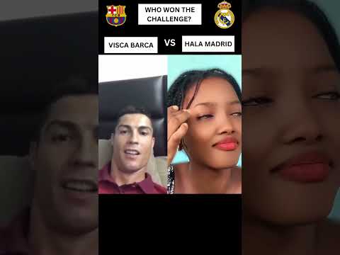 VISCA BARÇA or HALA MADRID | 39 #shorts #dance #music #halamadrid #viscabarça #laliga