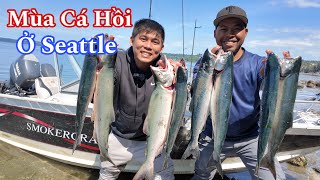  Đến Seattle Câu Cá Hồi Cùng Người Bạn Campuchia