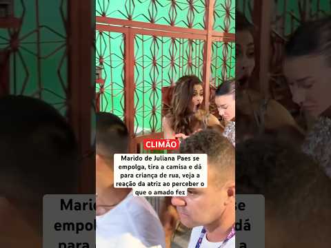 Marido de Juliana Paes se empolga, veja a reação da atriz ao perceber o que o amado fez.