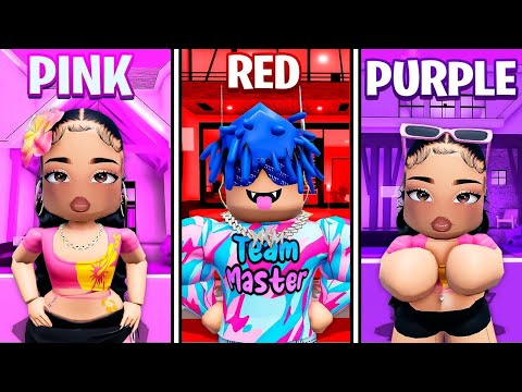 Living In ONE COLOR For 24 Hours MOVIE! (Brookhaven RP🏡)