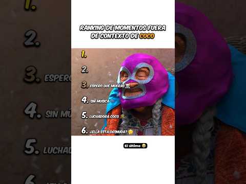Ranking de momentos de Coco 😭