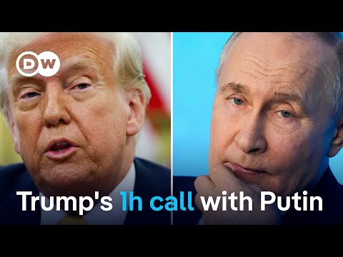 YouTube video thumbnail: Trump's Call With Putin: 'Another Opportunity for Putin to buy Time’