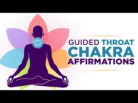 Guided Affirmations for Throat Chakra | Heal your Throat Chakra | Chakra Healing Affirmations