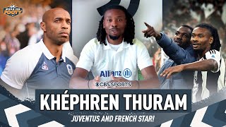 EXCLUSIVE: Khéphren Thuram on Derby d'Italia & Marcus! | His LINK w/ Thierry Henry 🔥 | Morning Footy