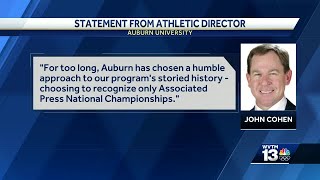 Auburn claims 4 additional ‘national championships’ on its football resume