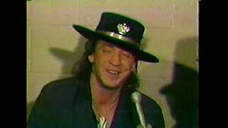 Stevie Ray Vaughan - Interview 1988 (#2 - unedited)