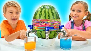 Fun Watermelon Adventure and other useful stories for kids