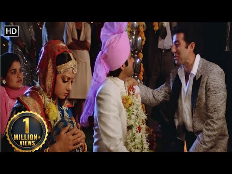 अपने पुराने यार को अपने शादी में देख कर रो पड़ी श्रीदेवी - सनी देओल ने दिया श्रीदेवी को धोख़ा