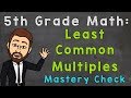 Mastering Least Common Multiples in 5th Grade Math
