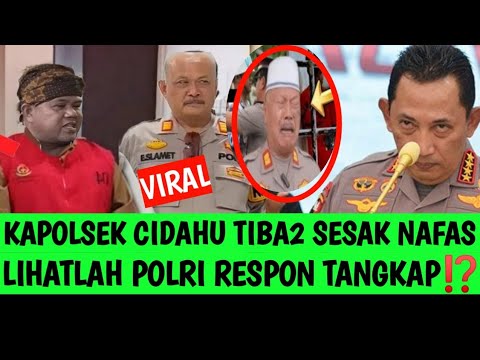 KAPOLSEK CIDAHU TIBA2 SESAK NAFAS USAI INJ4K SALIB SEGERA DITANGKAP.