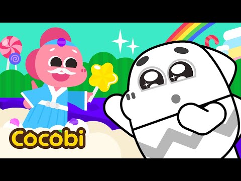 Encontre Meus Doces Coloridos🍭💛 | Canções Coloridas para Crianças | Cocobi