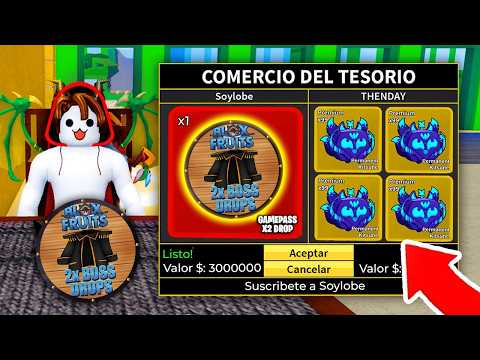 🚨ME DIERON ESTO POR X2 DE DROP EN BLOX FRUITS🚨