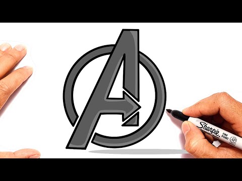 How To Draw Avenger Logo