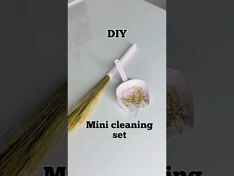 DIY mini cleaning set at home😱 #diy #shorts #youtubeshorts @itspriyanjalisingh