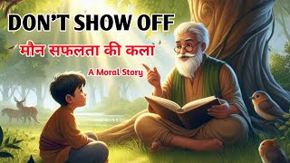Avoid Show-Off | The Power of Quiet Success | Motivational Story