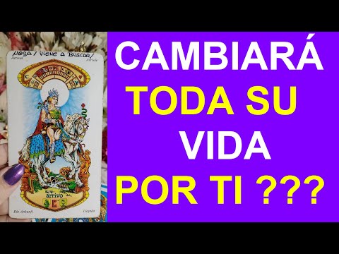 🔥💖🔥 TU AMOR VERDADERO CAMBIARÁ TODA SU VIDA POR TI ? 😍LUCHARÁ POR VUESTRO AMOR ?  LECTURA TAROT