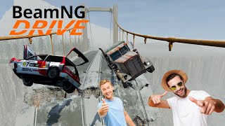 maratona de acidentes de carro 2025 - BEamng drive