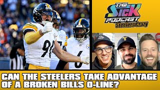 Can the Steelers Take Advantage of a Broken Bills O-Line? - Steelers Crazy #245
