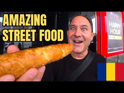 Trying Many Different Street Foods in Bukarest, Romania 🇷🇴