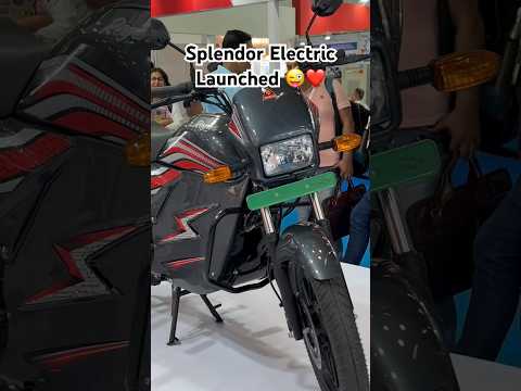 Hero Splendor Electric launched best electric bike 🤑