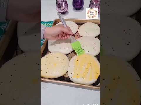 خبز الدار بدون عجن بطريقة سهلة يستحق التجربة 👌