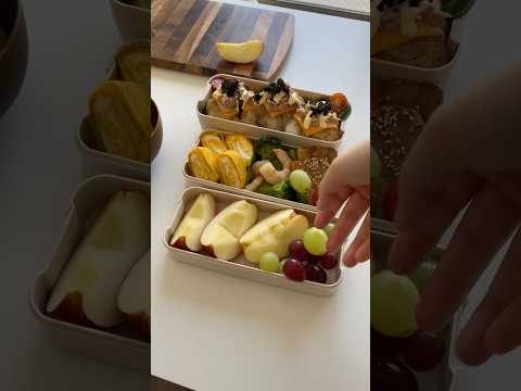 after a long night shift, I still made him lunch. tired, but worth it #lunchbox #bento #cooking