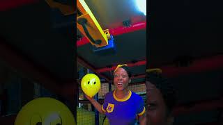 Meekah Plays The Floor Is Lava and Doesn't Pop the Balloon 🔥🎈 #blippi #meekah #play #shorts