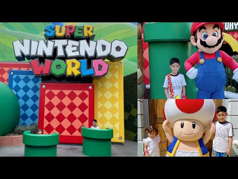 NUESTRA PRIMERA VEZ EN SUPER NINTENDO WORLD