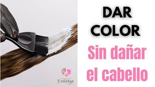 Cómo dar color al cabello sin estropearlo